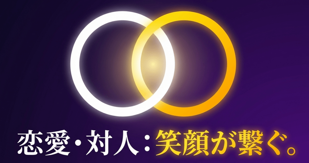2026年3月、九紫火星。
恋愛・対人：笑顔がつなぐ。