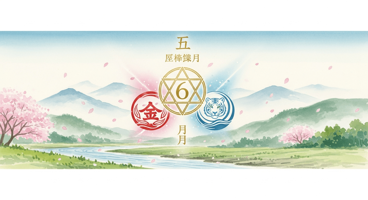 六白金星 5月の運勢 九星気学