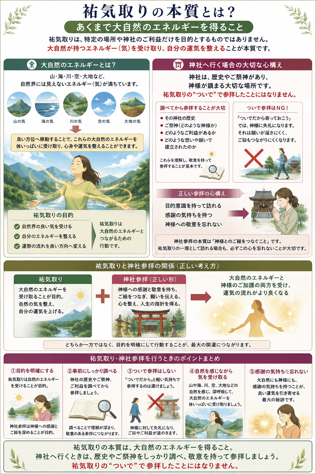祐気取り・吉方位活用のご案内